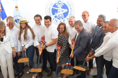 Wellington Arnaud deja iniciados trabajos de construcción alcantarillado sanitario de Licey al Medio (Las Palomas Arriba), provincia Santiago