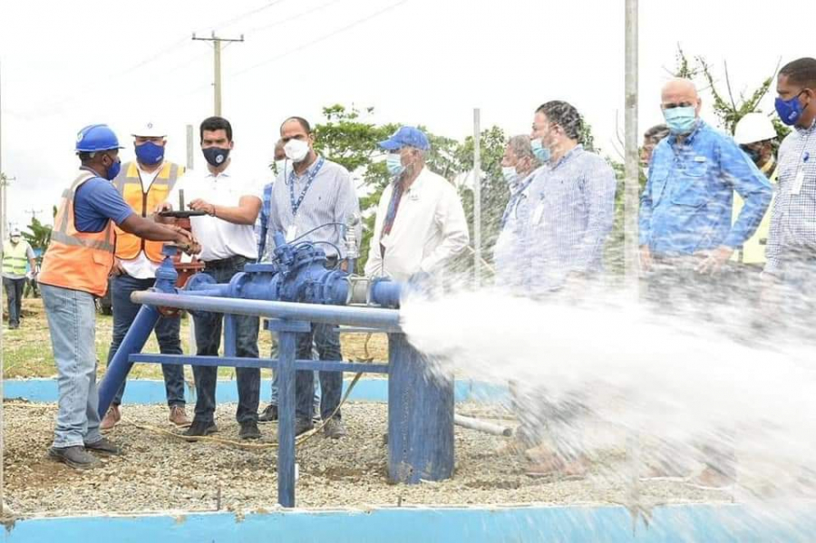 El INAPA aumenta la producción de agua en Haina y Nigua luego de 40 años con un servicio deficiente